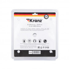 Диск пильный 190 мм х 18 зуб х 30/20 мм KRANZ