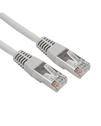 Шнур коммутационный, патч-корд F/UTP RJ45-RJ45, CAT 5e, LSZH серый, 5м REXANT