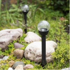 Светильник грунтовый 4000К, со встроенным аккумулятором, солнечной панелью (SLR-GP-60) LAMPER