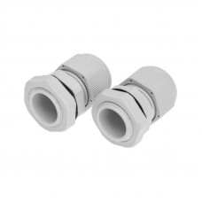 Кабельный ввод PG-11 (5-10мм) серый, комплект (2 шт/уп) REXANT