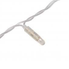 Гирлянда светодиодная Занавес 2х6м 768 LED ТЕПЛЫЙ БЕЛЫЙ прозрачный ПВХ IP65 эффект мерцания 230В нужен блок 303-500-1 NEON-NIGHT