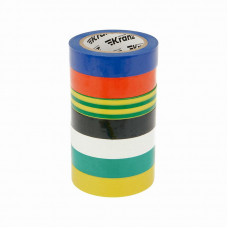 Набор изоляционных лент 0,13х15мм, 10м, 7 цветов KRANZ