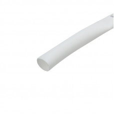 Трубка термоусаживаемая ТУТ нг 5,0/2,5мм, белая, ролик 2,44м REXANT